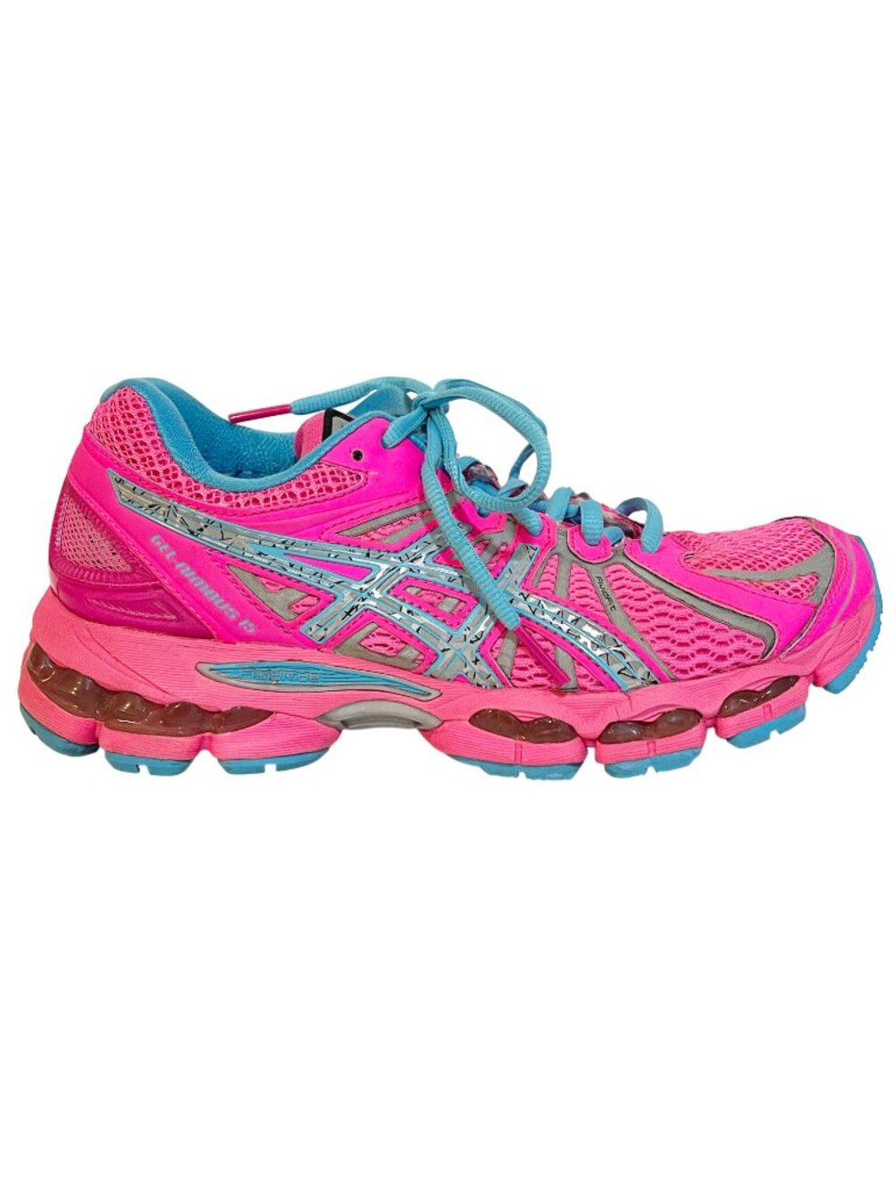 ASICS GEL NIMBUS 15 Sneakers Size 6.5 Pink - LIKE NEW